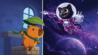 Capybara and Cat Bundle