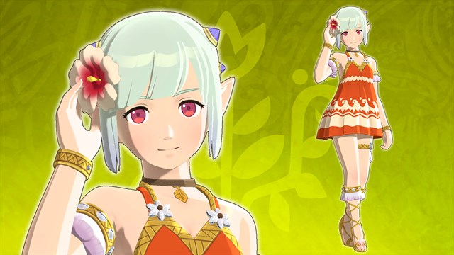 Ena's Outfit: Tropical Dress screenshot 1