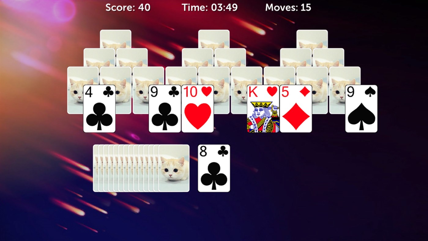 #4. TriPeaks Solitaire - No Ads (Windows) 由: Klondike Solitaire Game