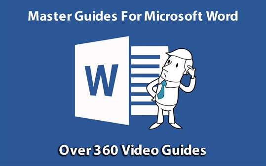 Master Guides For Microsoft Word screenshot 1
