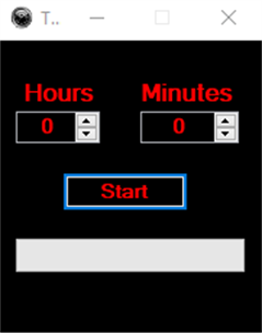 Shutdown timer v1.0 screenshot 1
