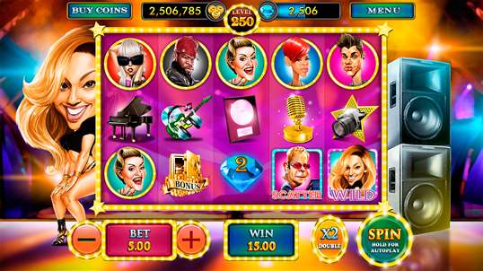 Pop Stars Slot Machines - Pokies screenshot 2