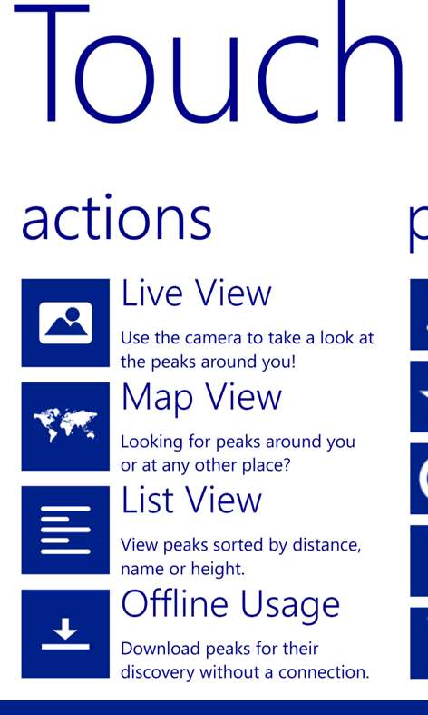 TouchMountain Screenshots 1