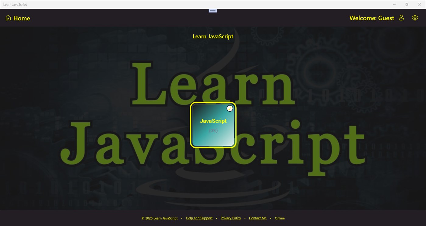 #2. Learn JavaScript (Windows) De: Narendrayadav