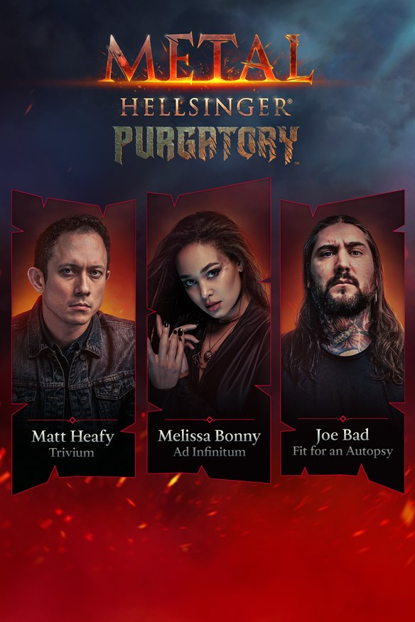 Metal: Hellsinger - Purgatory Xbox Series X|S and Xbox One cover art