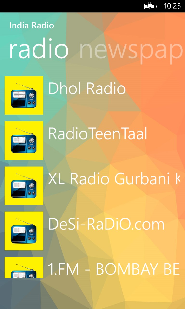 All India Radio Online for Windows 10 Mobile