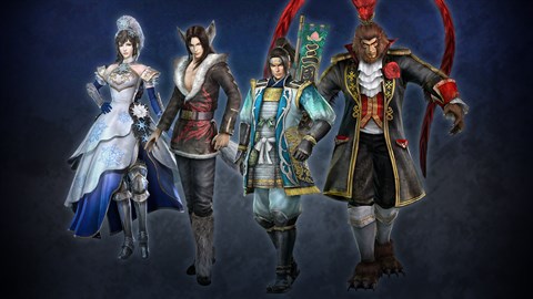 Dynasty Warriors 7 Original Costume 2 Set All(JP)