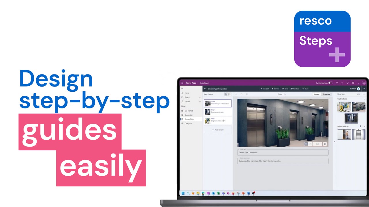 Snapshot 3 of Resco Steps+ for Power Platform
