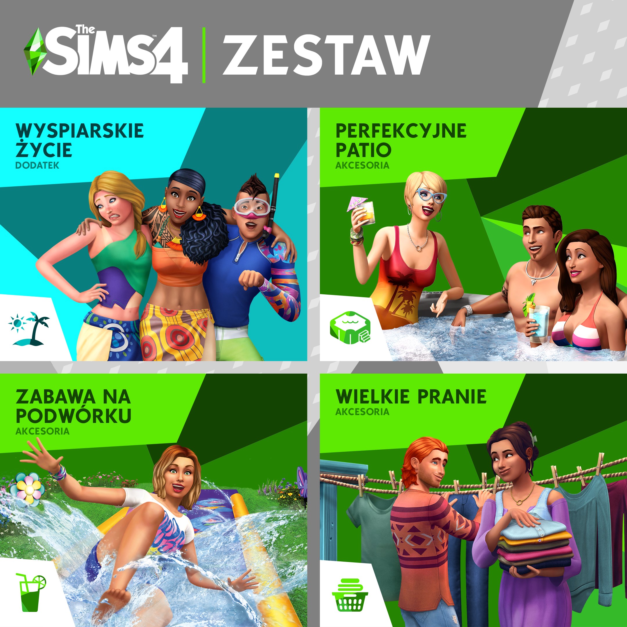 The Sims™ 4 Zabawa poza domem – Zestaw: Wyspiarskie życie...