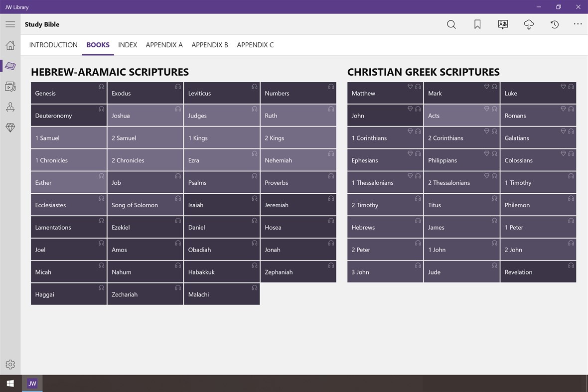 #2. JW Library (Windows) Por: Watchtower Bible and Tract Society of New York
