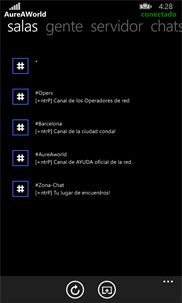 AureAWorld iRC Network screenshot 7