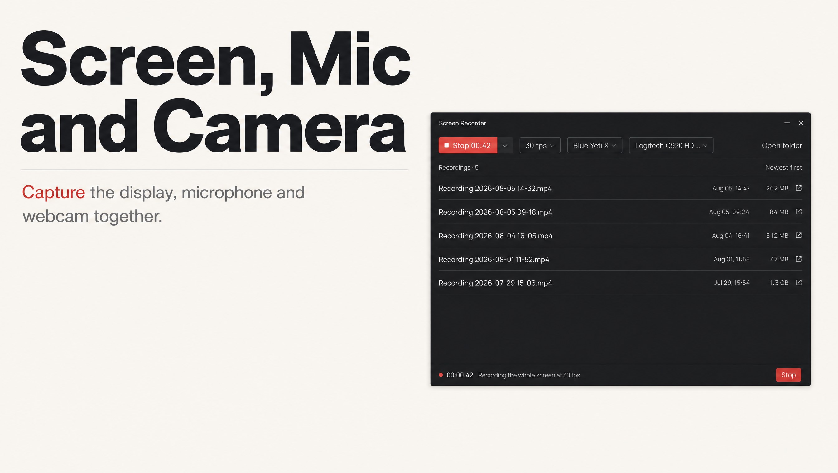 Screen Recorder - Record Screen No Watermark screenshot