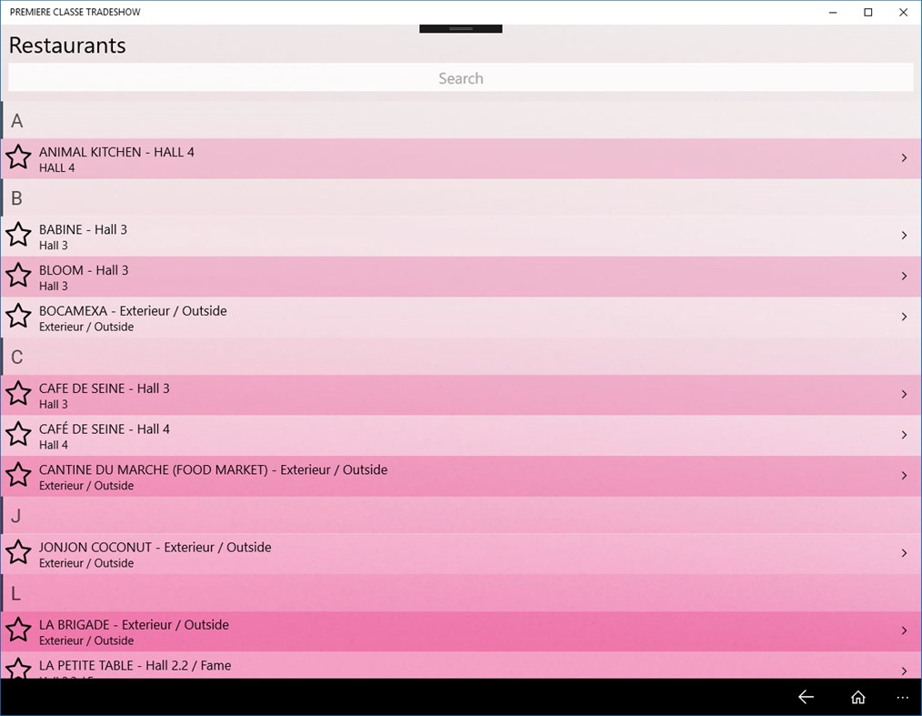 #4. PREMIERE CLASSE TRADESHOW (Windows) 由: Goomeo
