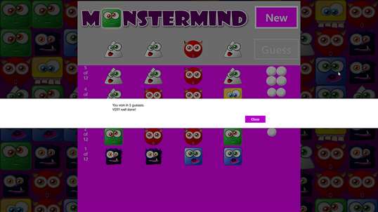 MonsterMind screenshot 2
