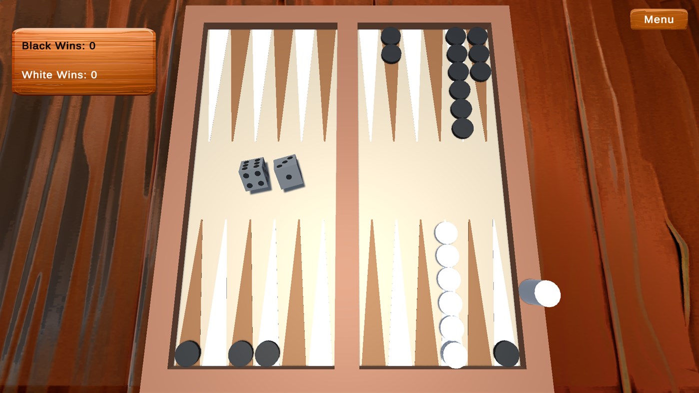 #2. Backgammo 3D Master: Two Player Board Game (Xbox) 作者: Nova Laboratory