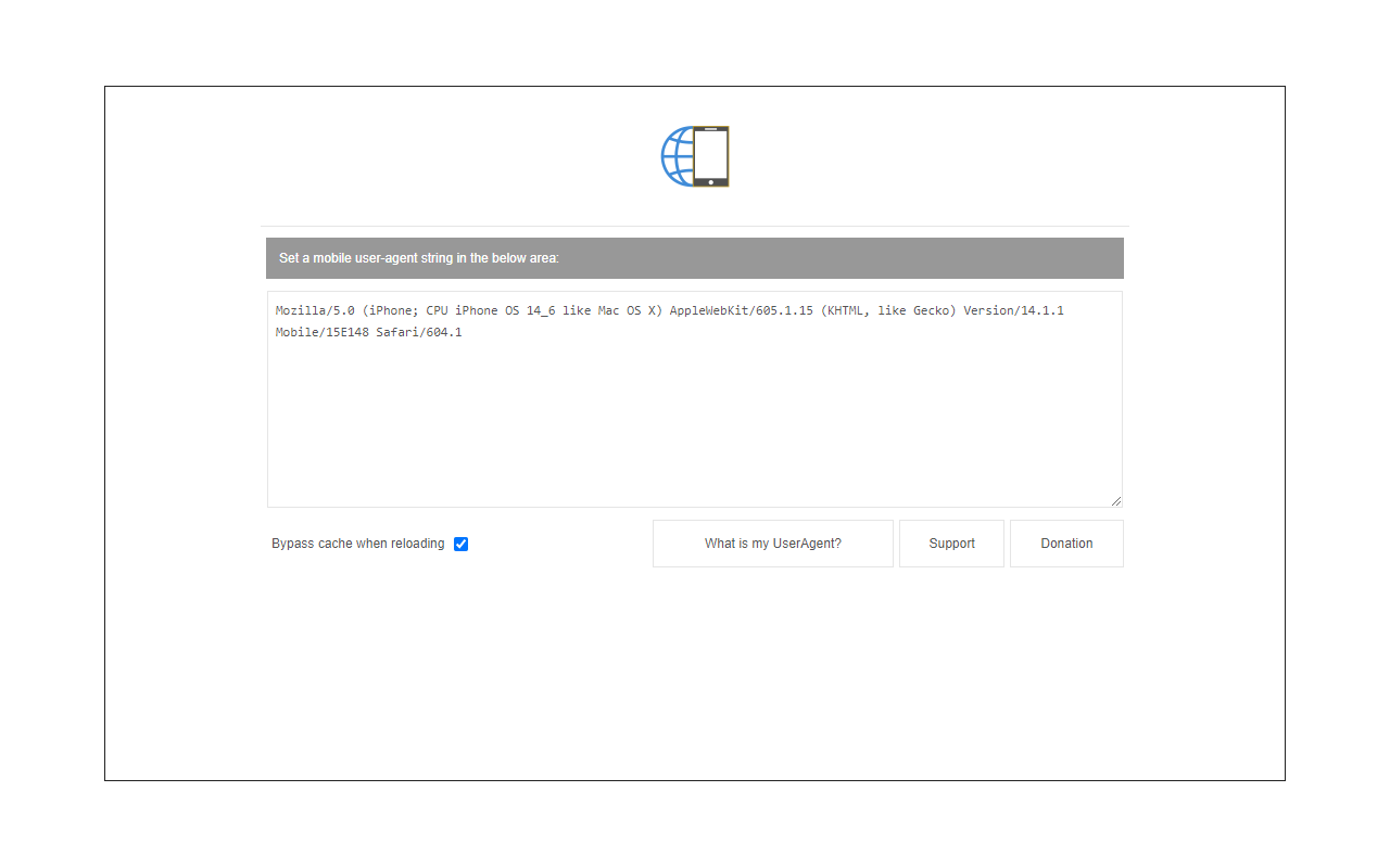 Mobile View Switcher