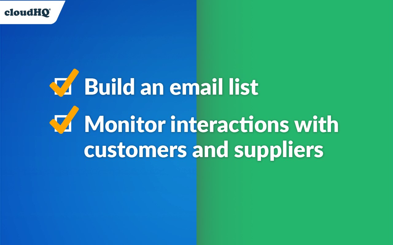 Email List Builder by cloudHQ