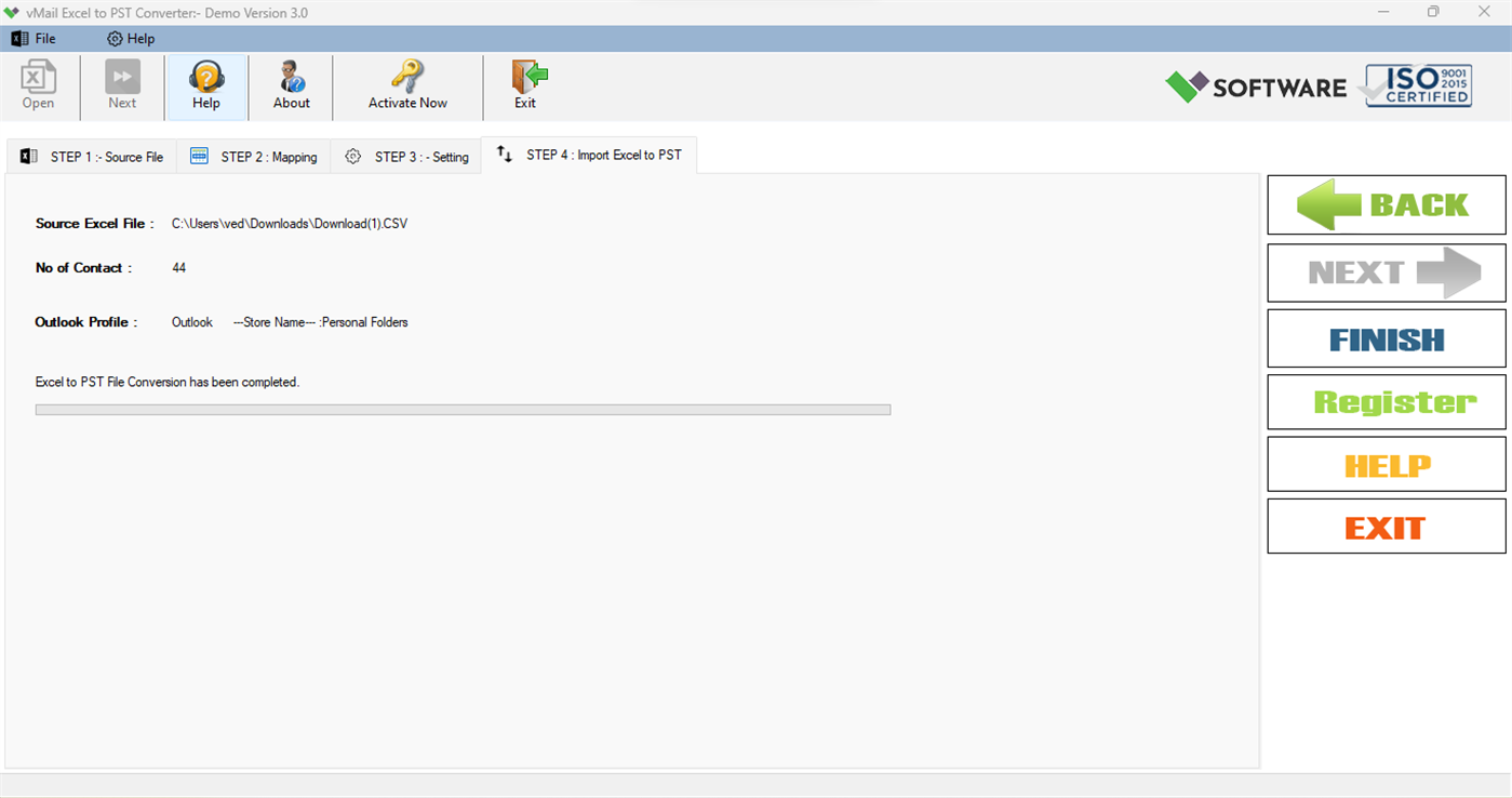 #5. XLS to PST Converter (Windows) Av: VARTIKA SOFTWARE PRIVATE LIMITED