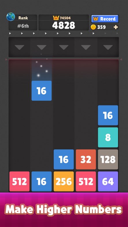 #5. Drop The Number™ : Merge Game (Windows) 由: SUPERBOX