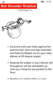 Ball Exercises for Shoulders screenshot 6
