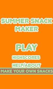 Summer Snack Maker screenshot 1