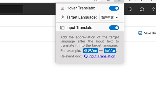 Input Translation