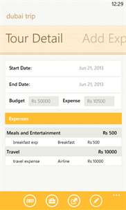 Travel Budget screenshot 3
