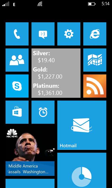Bullion Tile Ticker Screenshots 2