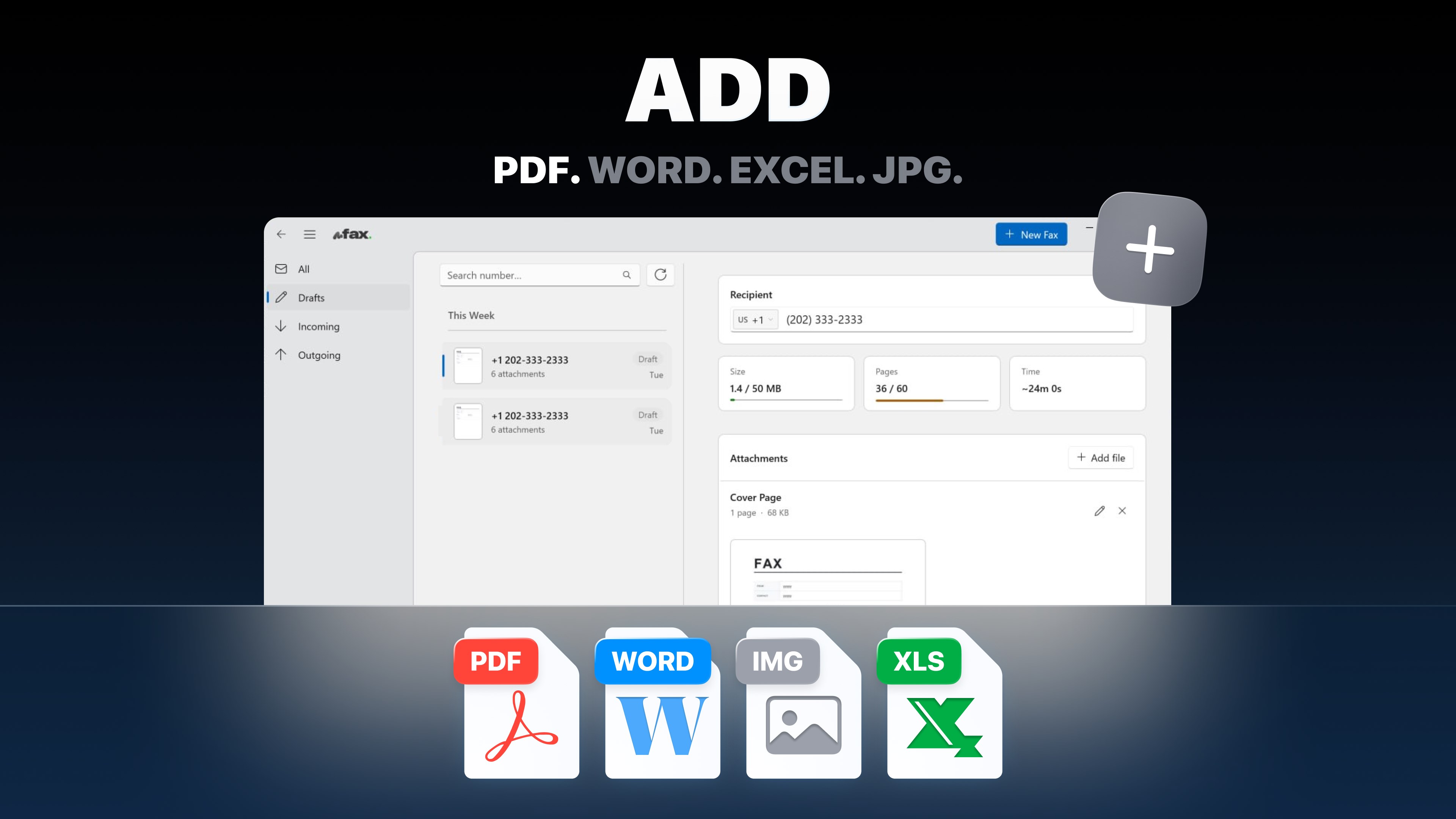 mFax - Send and Receive FAX screenshot
