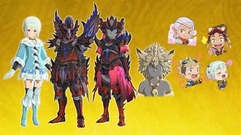 Monster Hunter Stories 2: 破滅之翼 豪華組合