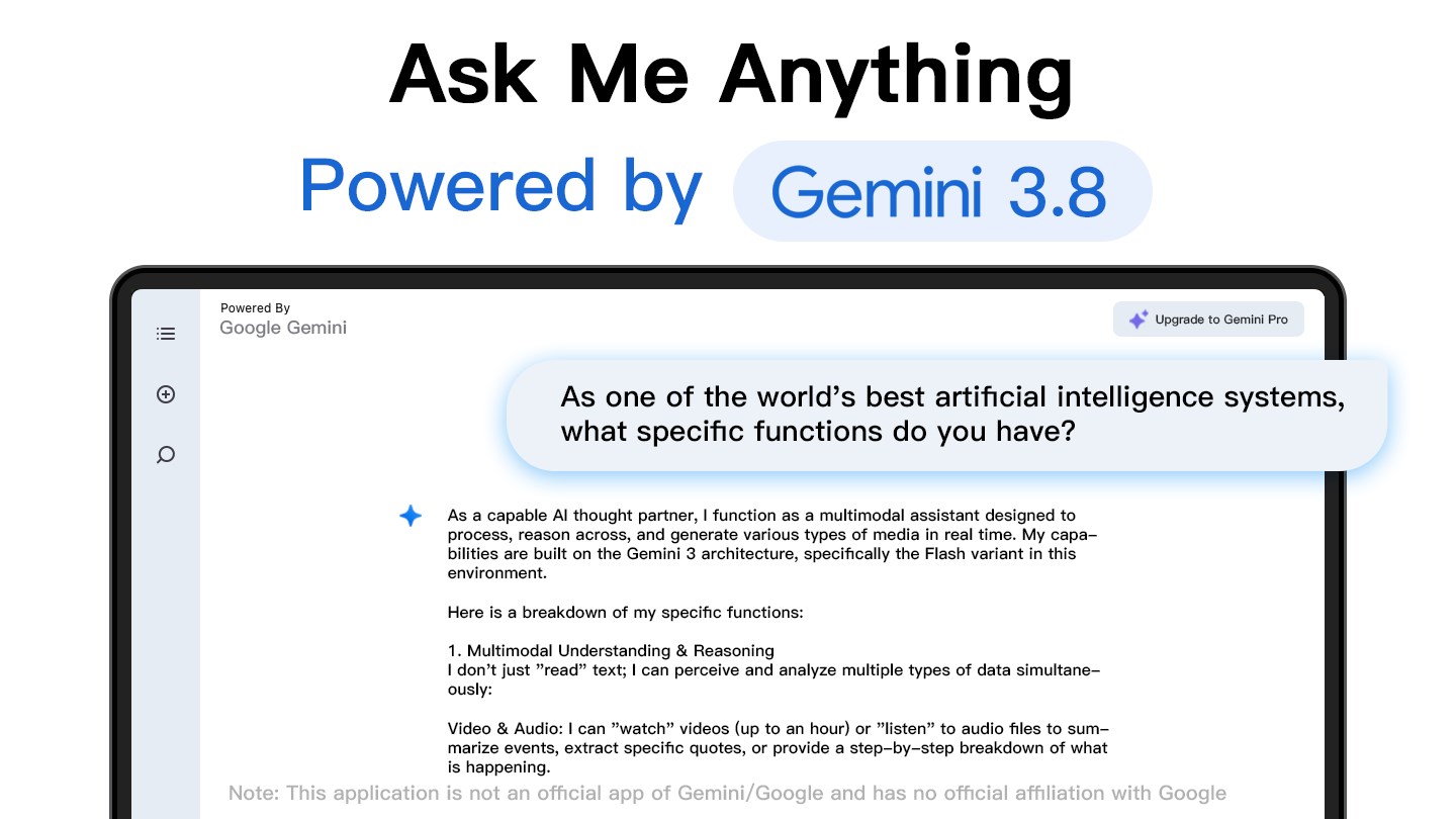 Gem Chatbot for Gemin AI screenshot