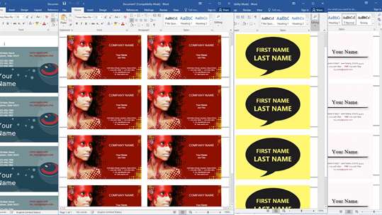 Templates for MS Word screenshot 4
