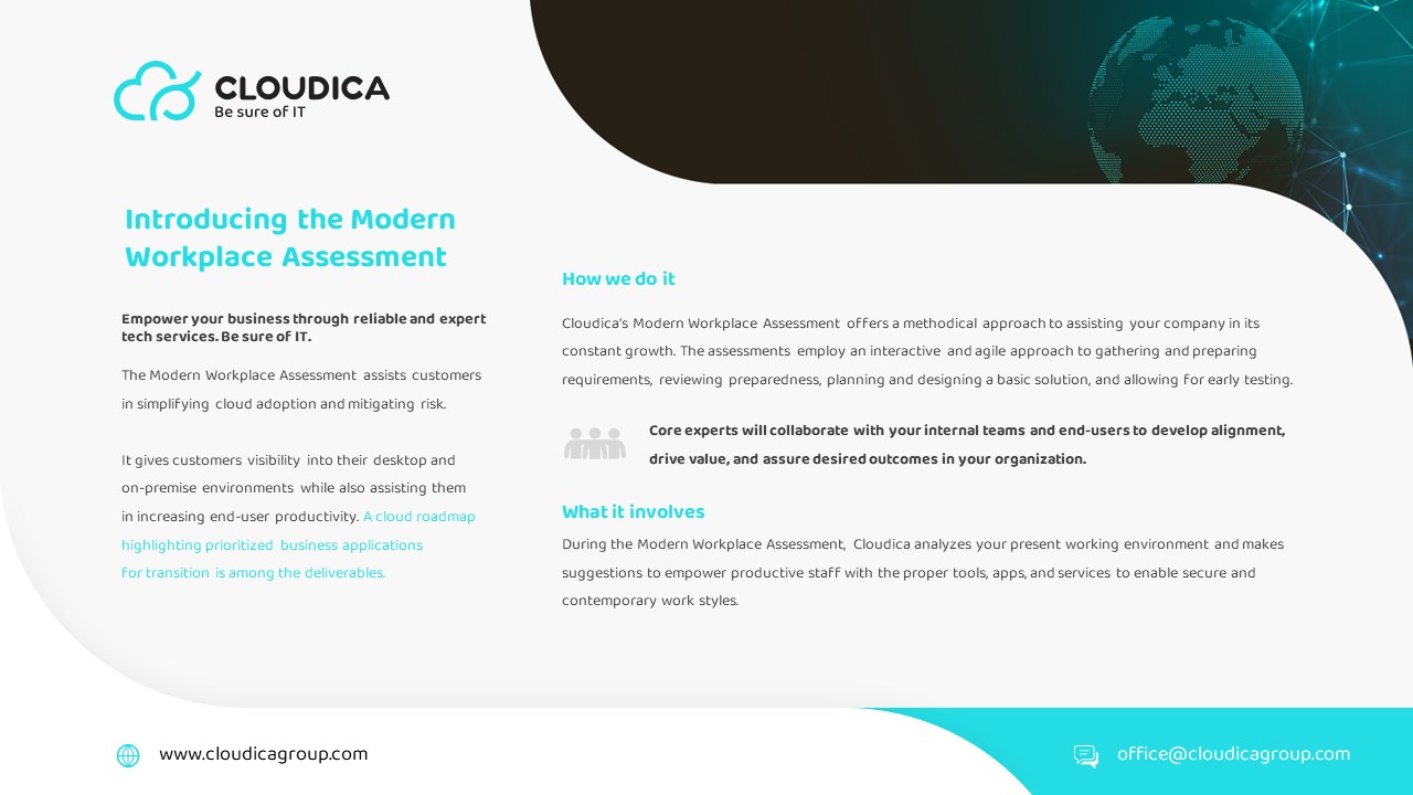 Snapshot 3 of Finance Ind., Modern Workplace: 1-day Assessment
