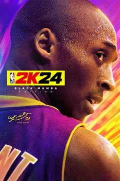 Cover poster for NBA 2K24 Black Mamba Edition