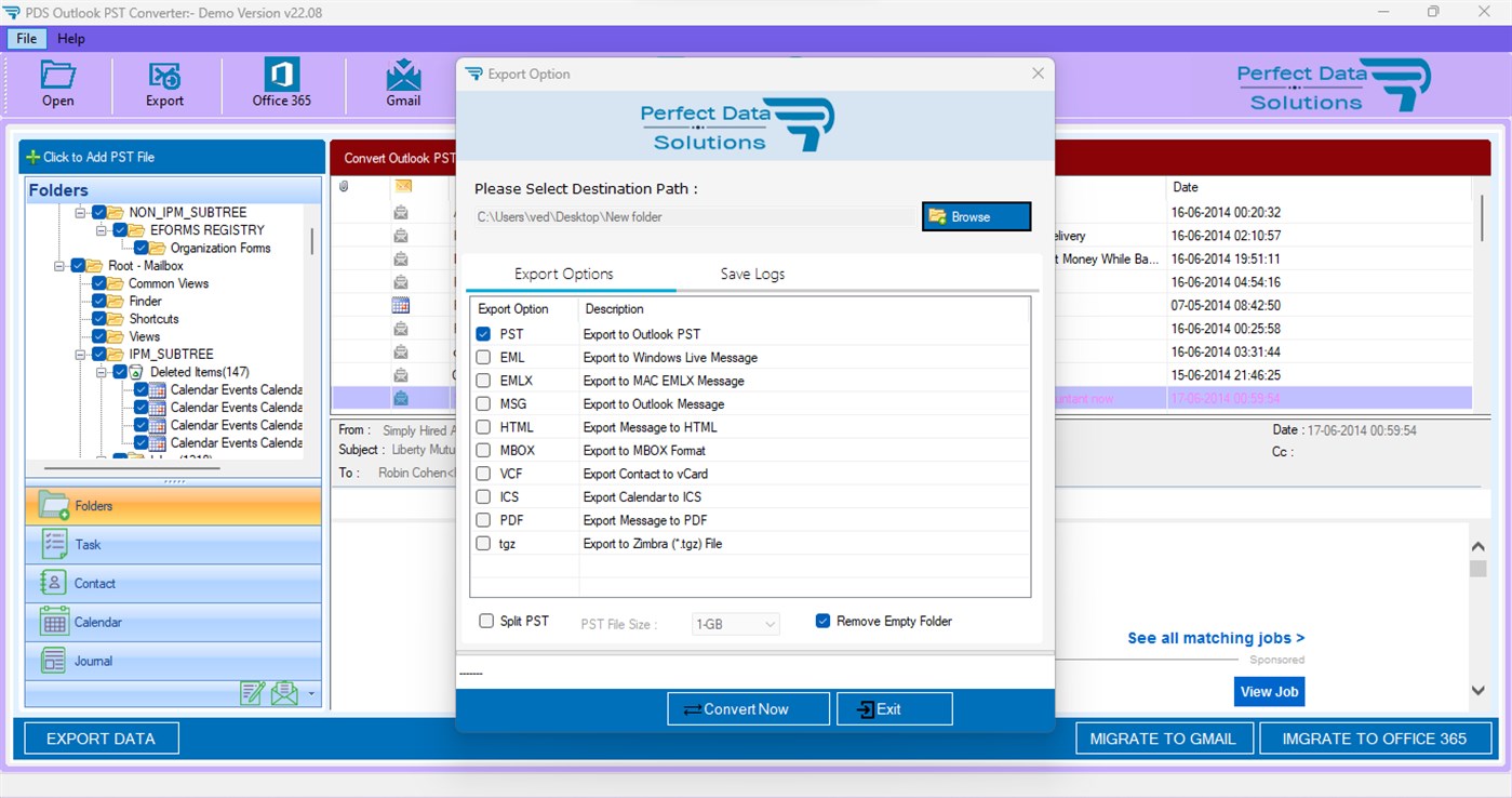 #5. PDS PST Converter (Windows) 由: PERFECT DATA SOLUTIONS