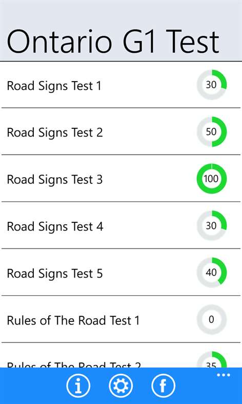 Ontario G1 Test Screenshots 1