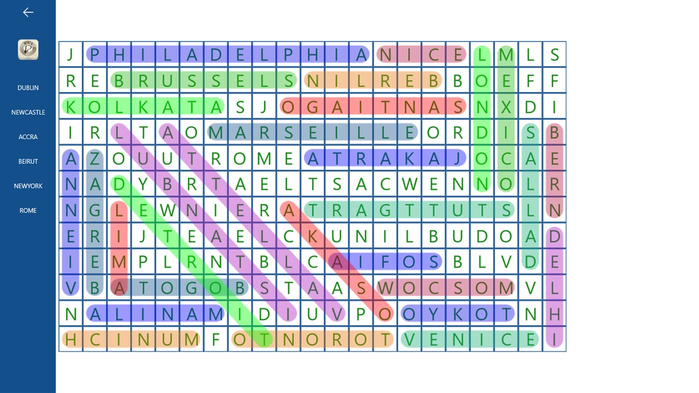 #2. Word Search Flow (Windows) By: Amazing Man