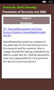 Prevention of Terrorism Act 2002 screenshot 6