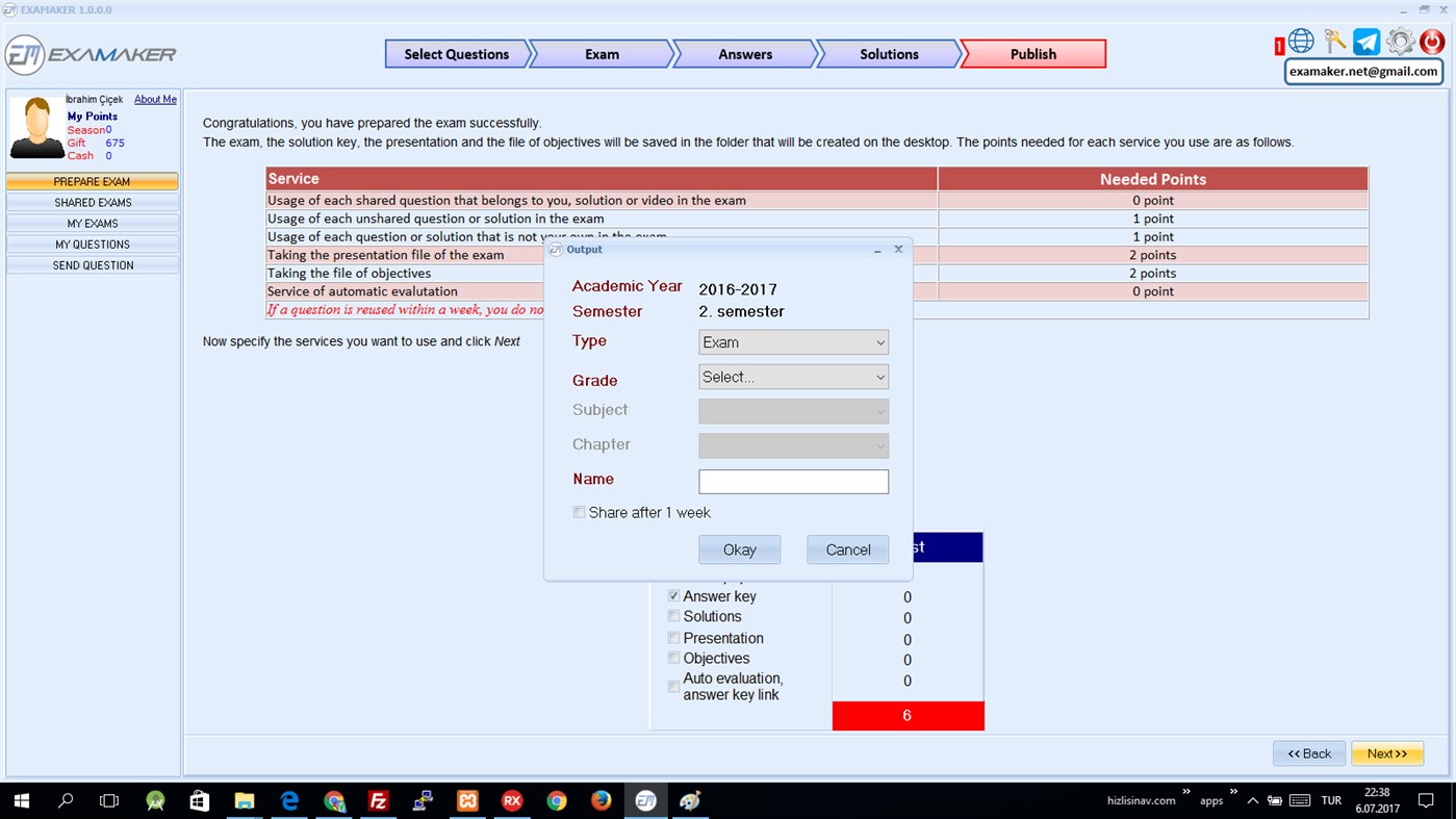 #3. EXAMaker (Windows) Με: EXAMaker windows