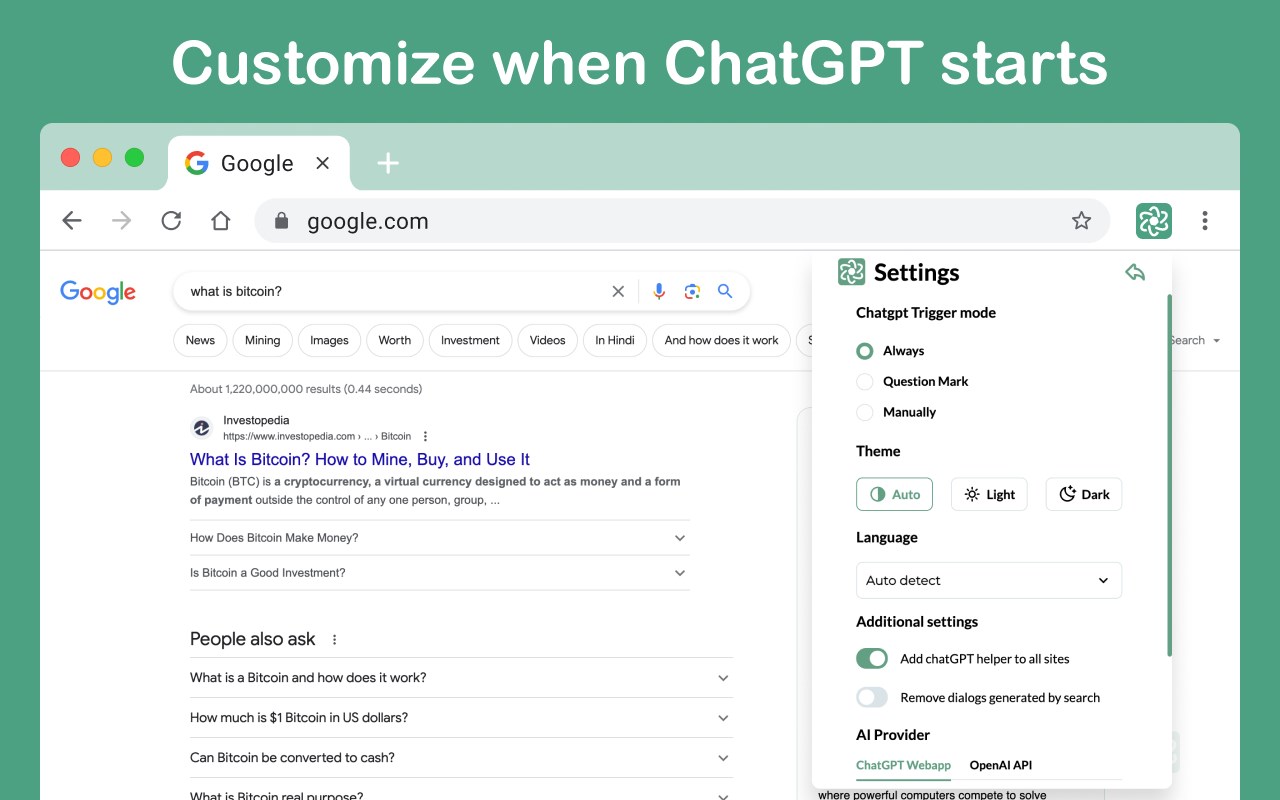 GPT Search - Search Engine Featuring ChatGPT