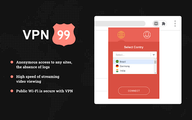 VPN99 — fast secure VPN promo image