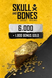 7800 золотых монет Skull and Bones