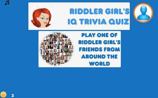 Riddler Girl's IQ Trivia Quiz screenshot 1