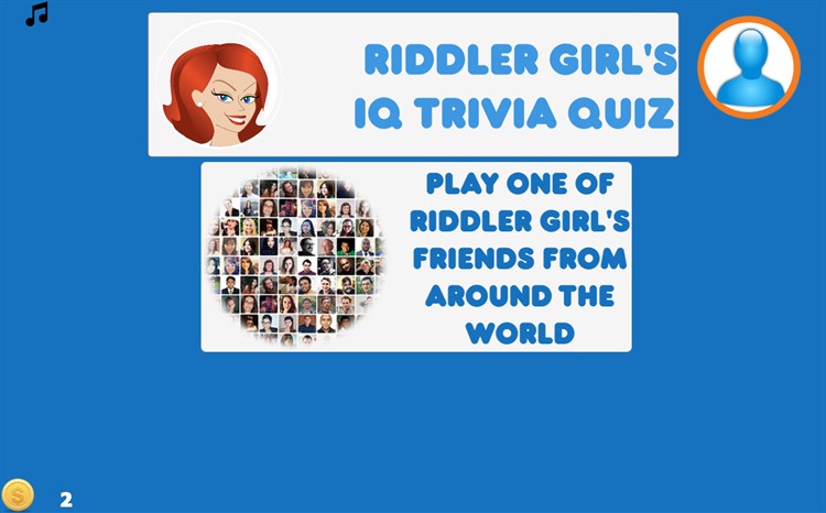 Riddler Girl's IQ Trivia Quiz - PC - (Windows)