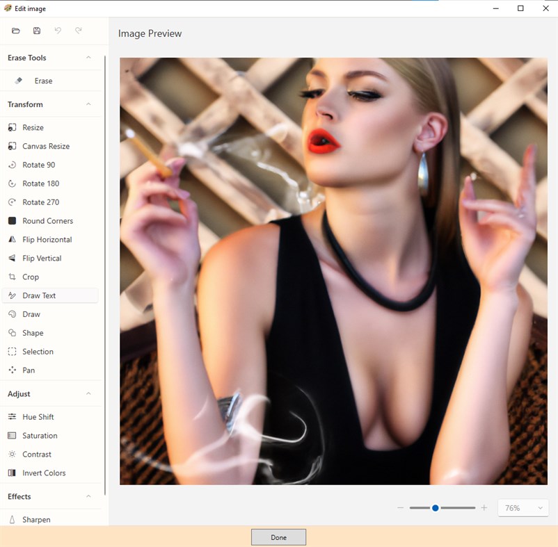 #6. Text to Image Creator (Windows) 由: Megaish