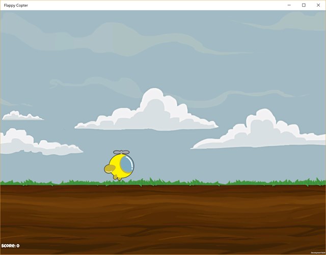 Flappy Copter screenshot 1