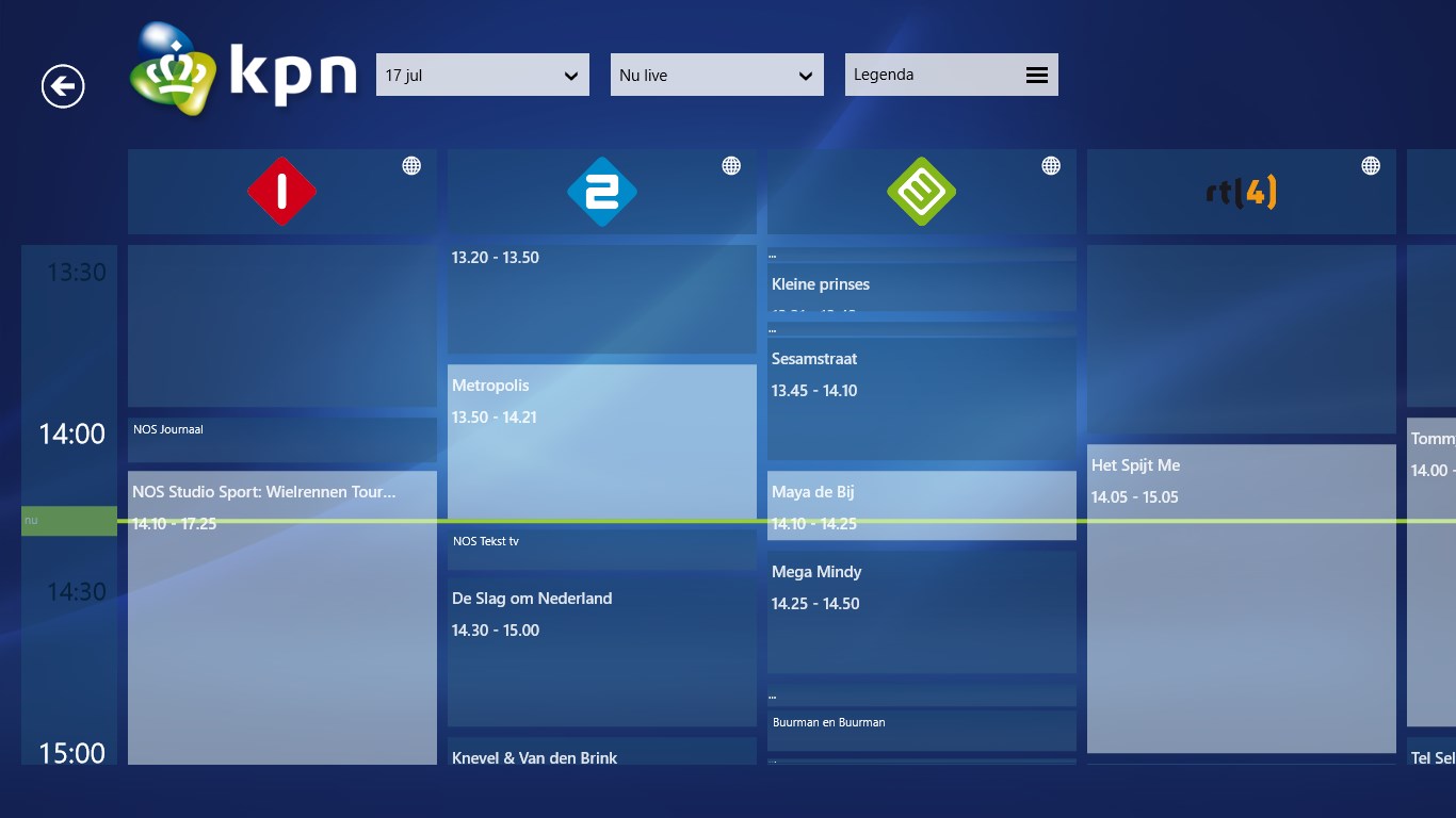 KPN iTV Online for Windows 10