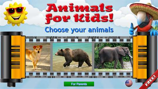 Animals for Kids Games, Animal Sounds Learning Games for Toddlers and Baby Games for Kids screenshot 1