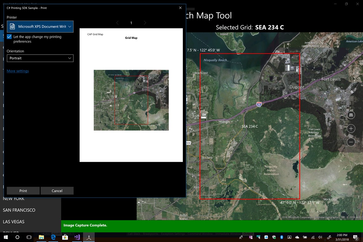 #2. CAP Grid Search Map Tool (Windows) Podle: CapFlight