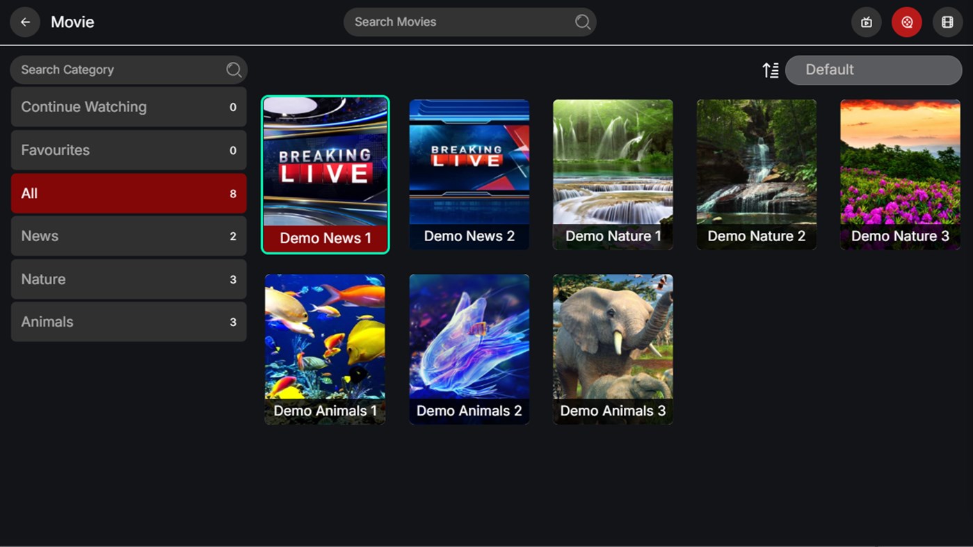 #3. Xtream IPTV Player (Windows) By: Nausheen Amber